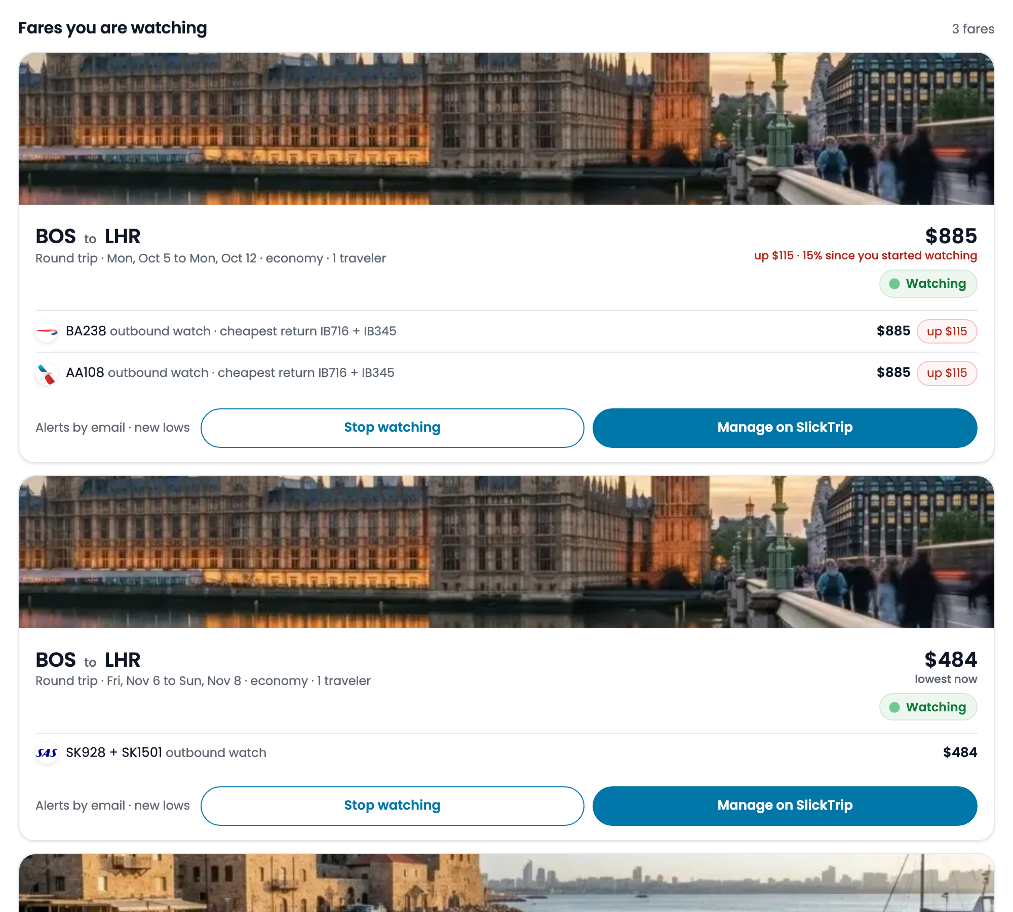 SlickTrip screenshot